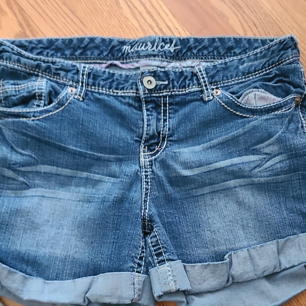 Maurices Classic Blue Denim Shorts